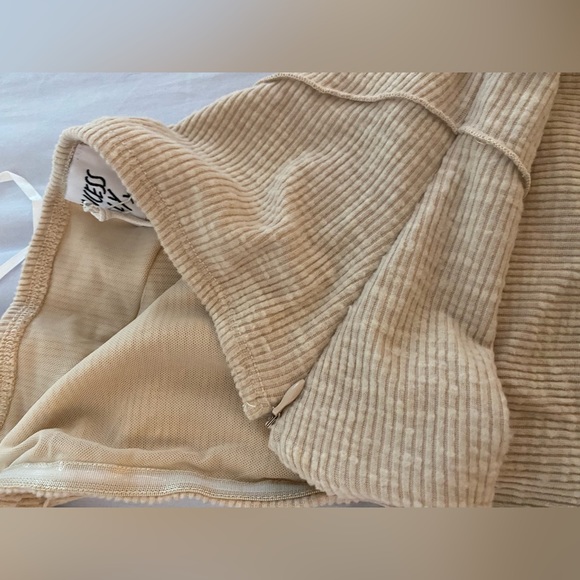 *NWT* Princess Polly Ribbed Maxi Oscar Dress - Oatmeal - Picture 8 of 8